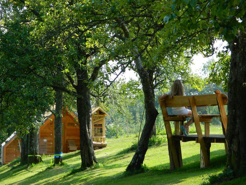 Villa Glamping Organic Farm Slibar à Tržič Extérieur photo