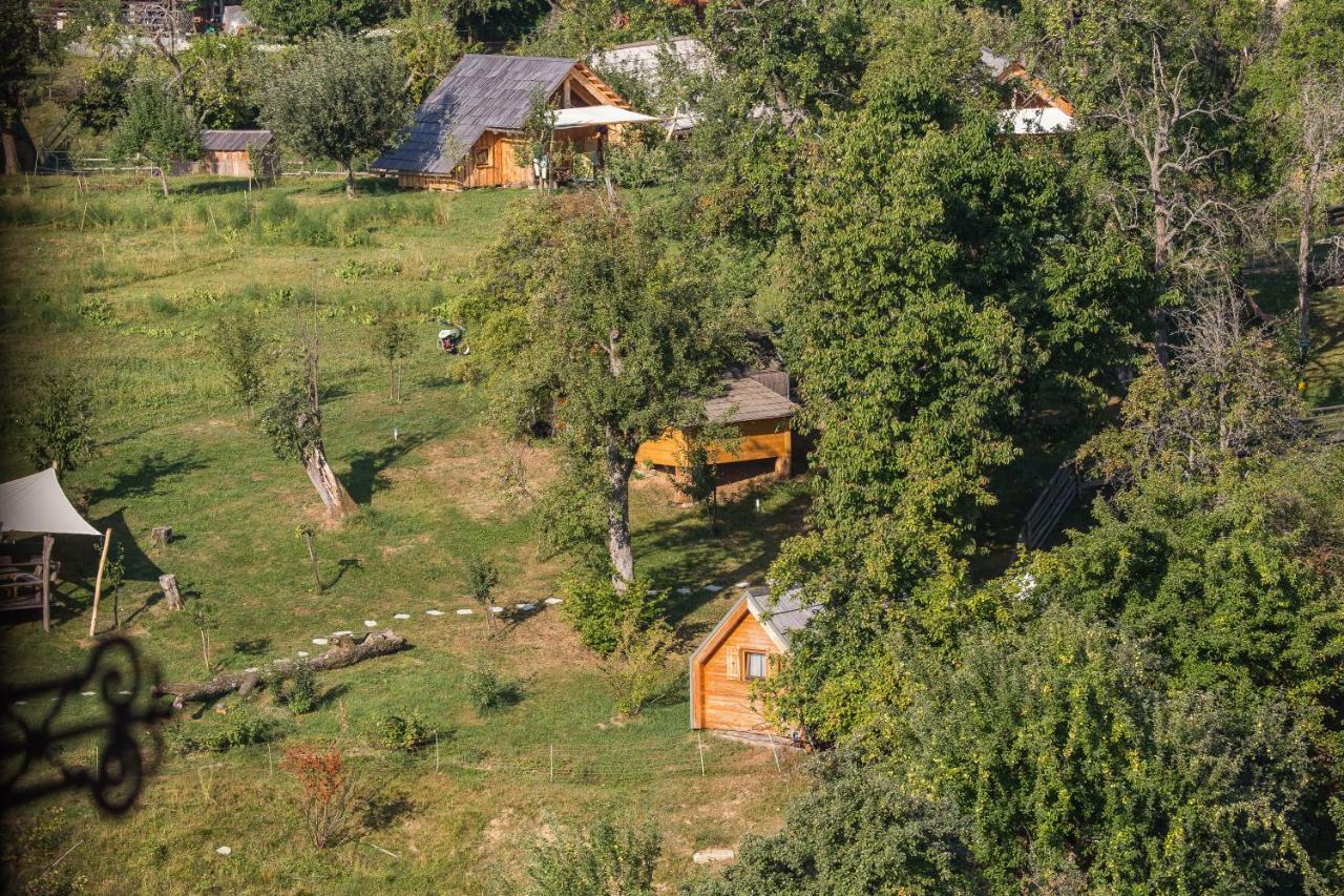 Villa Glamping Organic Farm Slibar à Tržič Extérieur photo