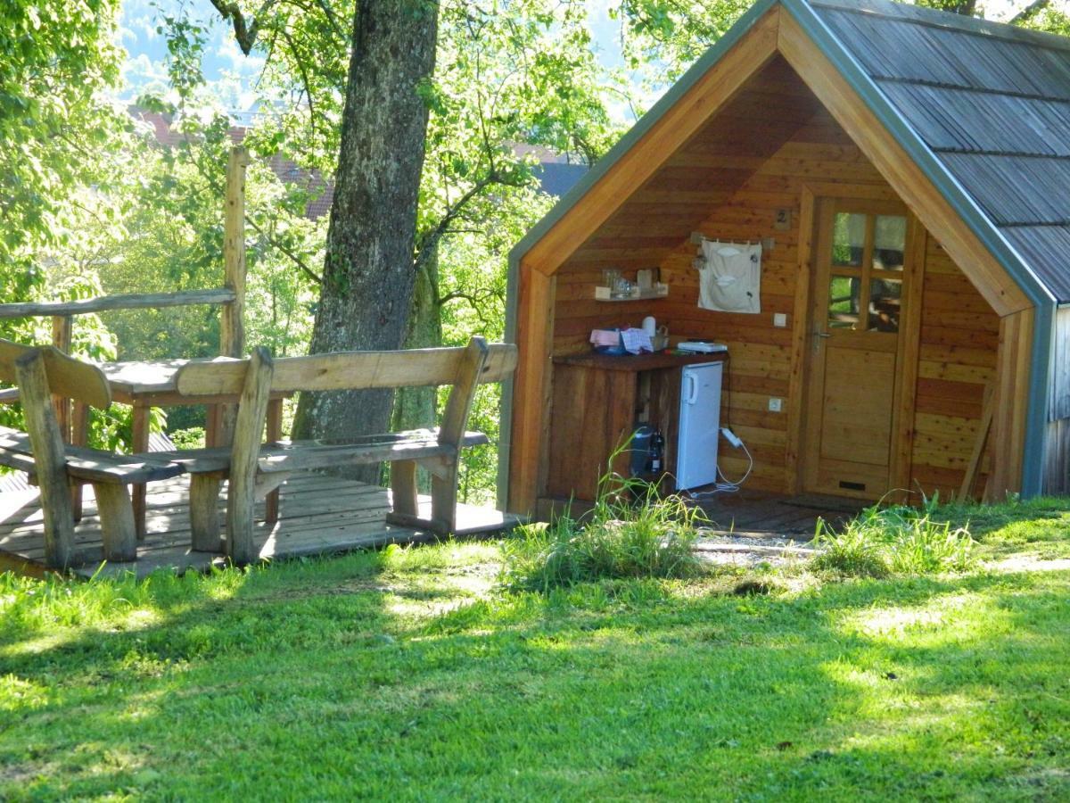 Villa Glamping Organic Farm Slibar à Tržič Extérieur photo