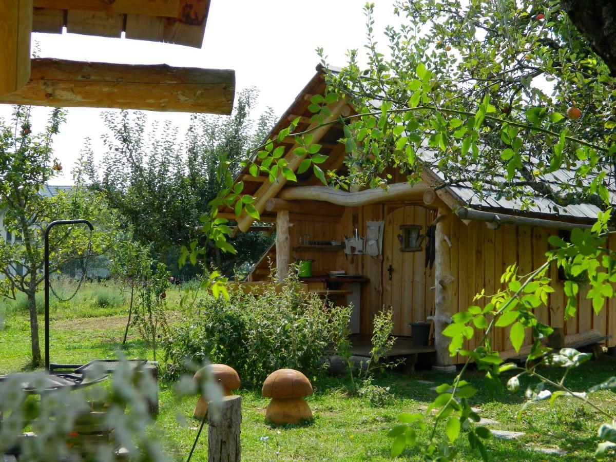 Villa Glamping Organic Farm Slibar à Tržič Extérieur photo