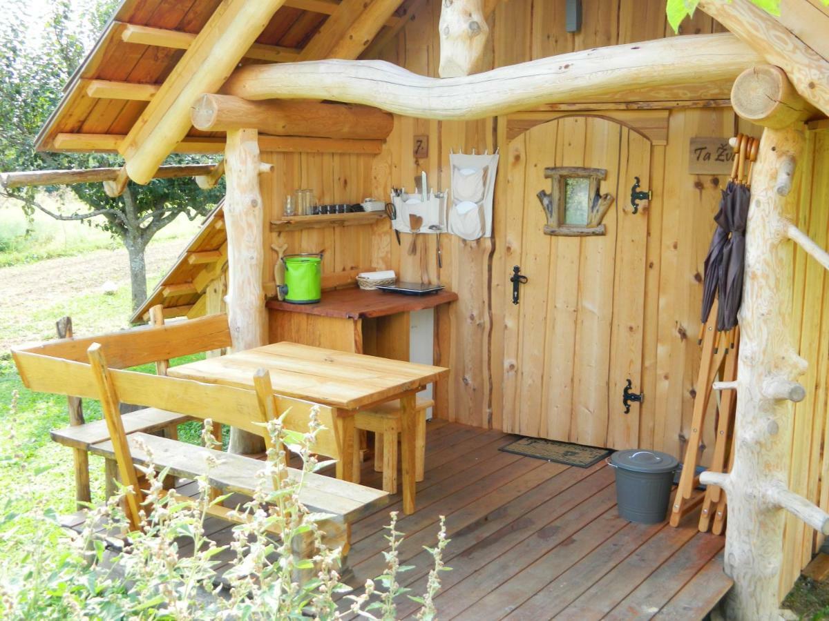 Villa Glamping Organic Farm Slibar à Tržič Extérieur photo